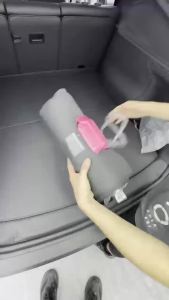 Leather Car Door Anti-Kick Pad For Tesla Model Y/YL Juniper 6-Seater 2026 Anti-Scratch Door Panel Protector Interior Accessories