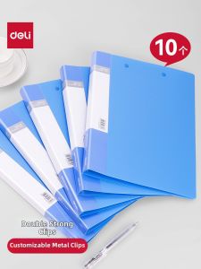 OUKUMAN | Organizing Strong Double-Clamp File Folder