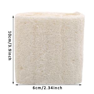 1PC Organic Loofahs Loofah Spa Exfoliating Scrubber natural Luffa Body Wash Sponge Remove Dead Skin Made Soap