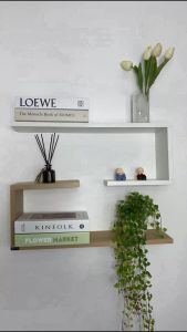 Kệ Gỗ Treo Tường Chữ J FIVO FB42 Gỗ Chống Ẩm Cao Cấp Thiết Kế Âm Tường Đa Dạng Cách Trang Trí Chịu Lực Tốt Giá Rẻ