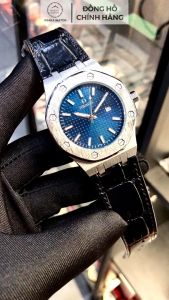 Đồng Hồ Nam DRACO D22-DR04 Revolution Chính Hãng Kính Sapphire Dây Da Chống Trầy Chống Nước Cao Cấp Fullbox - Xanh Dây Đen