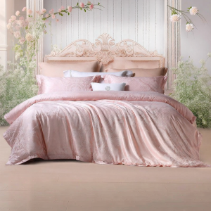 FUANNA (富安娜) | Marriage Bedding Set Pink Floral Cotton