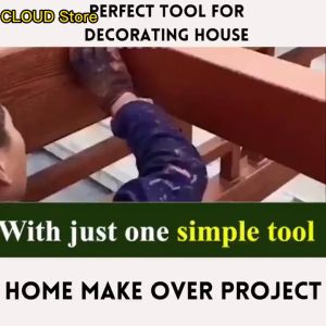 2pcs Wood Graining Rubber Pattern Wall Texture Art DIY Painting Tool Rubber Imitation Wood Grain Painting Tool Home Decoration Graining Effects