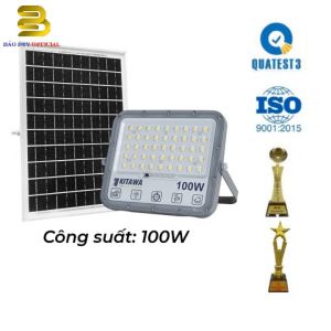 Đèn pha năng lượng mặt trời 100W Kitawa DP15.100