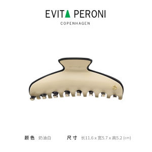 Evita Peroni ยีฮwei Da ใหม่ กิ๊บติดผมขนาดใหญ่ แฟชั่นสำหรับผู้หญิง กิ๊บติดผมแบบหนีบหัวผม ทรงเรขาคณิต สไตล์ฤดูร้อน 2024