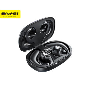 Awei T67 Sports Wireless Bluetooth Headset: An Air Conduction Earphone with Charging Case & HiFi Stereo