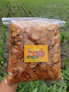 Keripik Pedas Daun Jeruk Extra pedas MORING Sibocil 1 kg/ citruk/ Molring/ Moring Garut