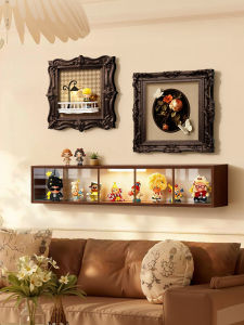 XIANGYUE | Living Room Wall Art Display with No-drill Storage Function