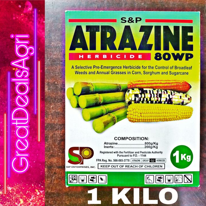 ATRAZINE 80WP HERBICIDE (1 KILO) S&P | Lazada Philippines