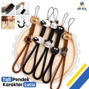 TALI GANTUNGAN HP KARAKTER LUCU & AKSESORIS HANDPHONE UNIK