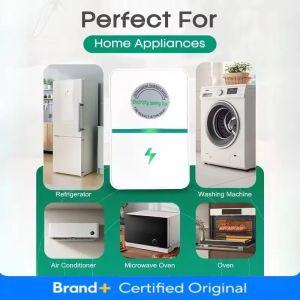 Home Pro Power Energy Saver with Stable Voltage US/UK/EU Plug - Household Electricity Energy Efficient Device Amagi