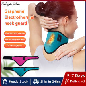 Hengfa Lina Electric Neck Heating Pad Heated Neck Wrap for Pain Relief Cervical Vertebra Fatigue Therapy Moxibustion Health Care Massager