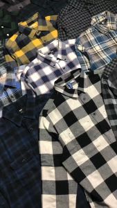 Kemeja Flannel Lengan Panjang: Kemeja Pria Kualitas Tinggi