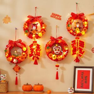 QIANHUAJIAN | Spring Festival DIY Craft Kit New Year Decorative Ornament