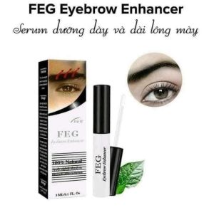 Dưỡng mi FEG chính hãng 3 món: dưỡng mi mày chuyên sâu nuôi dưỡng mi va mày dài tự nhiên 3ml