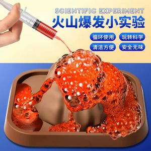 Bộ Thí Nghiệm Khoa Học Núi Lửa Cho Trẻ Em Bộ Mô Hình Phun Trào Magma Bộ Đồ Chơi Giáo Dục Cho Trẻ Em Từ 4-12 Tuổi