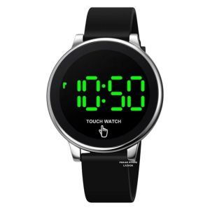 JAM Tangan Digital Wanita Touch Screen LED Display Tali Rubber