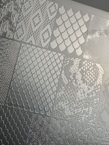 Fine Pattern Snake and Python Prints Nail Transfer Plate