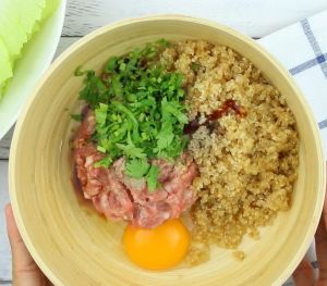 นูทริริส ควินัว ออร์แกนิค 350 กรัม Exp.8/2026 - จัดส่งฟรี - สำหรับเด็ก ทานง่าย ย่อยง่าย โปรตีนสูง ปลอดสารเคมีตกค้าง จากเปรู ( Organic Quinoa ) NUTRIRIS Brand