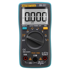 Công Cụ Đo Đa Năng ZOYI ZT102 Độ Chính Xác Cao Tự Động Chép Bốn Chữ Số Nửa Độ Rộng Công Cụ Phần Cứng Đo Lường Điện