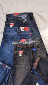 Celana Jeans Panjang Pria Model Standar - Celana Jeans Pria Ukuran Jumbo - Celana Panjang Kekinian Terbaru - Gratis Celana Dalam