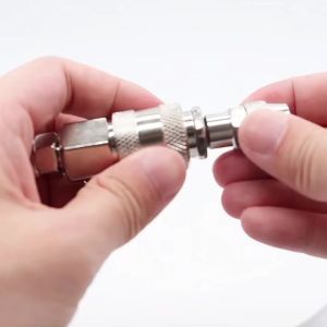 1 Set Quick Connect Pneumatic Coupler 6/8/10mm European Standard for Air Tools SH/PH Type Brass Industrial Fitting