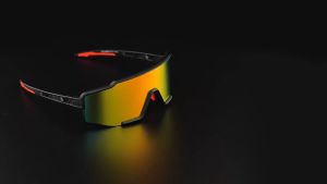 ROCKBROS Cycling Mens Glasses Photochromic Polarized Full Lens One Piece Frame Women Sungl