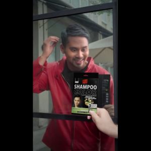 SACHET FOR HIM MIRANDA SHAMPOO COLOR 20 ML SAMPO PEWARNA RAMBUT HAIR CARE HAIR COLOUR