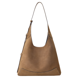 VANESSA HOGAN | New Style Suede Hobo Bag
