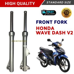 Set Shock Absorber Fork Depan Honda Wave Dash 110 V2 Standard OEM Motor Front Fork Suspension - Motorcycle