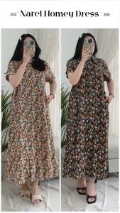 Daster jumbo Narel/ home dress/ daster jumbo/ baju rumahan/ baju santai wanita/ baju tidur wanita/ baju santai