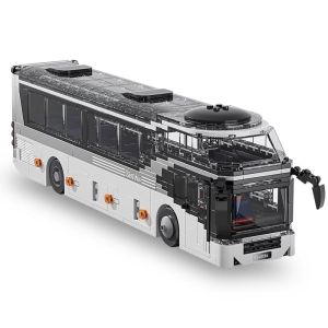 Retro Bus Tram Style Construction Toy
