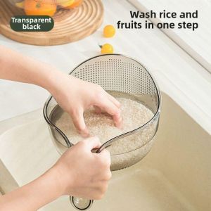 Multi-purpose Handled Washing Basket Rice Vegetables Fruits