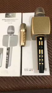 Micro Karaoke Bluetooth YS 98 không dây mic livestream hỗ trợ ghi âm tặng mic song ca