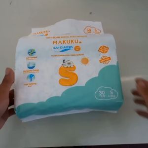 Makuku Comfort Fit Pants popok bayi sekali pakai S30