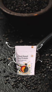 Soy Protein Isolate - High Fibre Black Sesame