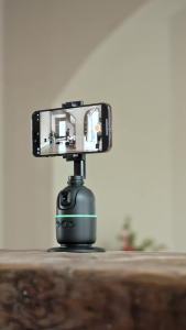 AXNEN | AXNEN AI P03 Smart Gimbal 360 Auto Face Tracking All-in-one Rotation for Smartphone / Cameras / Action Cam Video Vlog Recording
