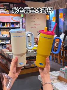 VICTORY Ly Giữ Nhiệt 750ml Inox 316 Giữ Nhiệt 6-12h Có Ống Hút Và Tay Cầm Đế Cao Su Chống Trượt Lỗi Lọc Trà Dung Tích Lớn Phù Hợp Mang Đi Học Đi Làm Thể Thao