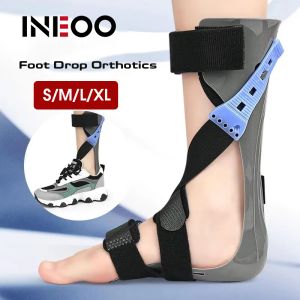INEOO Drop Foot Postural Correction Brace-Ankle Foot Orthosis-Walking with Shoes Sleeping for Stroke