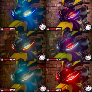 DYNOPRO SRL115 FI / LAGENDA115 FI LED MATA GABAN / LED PILOT LIGHT WITH RUNNING SIGNAL PNP LED HEAD LAMP