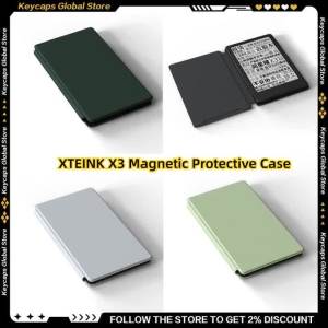 EWEADN | XTEINK X3 Máy Đọc Sách Điện Tử Từ Tính Lật PU Vỏ Bảo Vệ Chống Rơi Tương Thích Với XTEINK X3 Phụ Kiện Điện Tử Quà Tặng