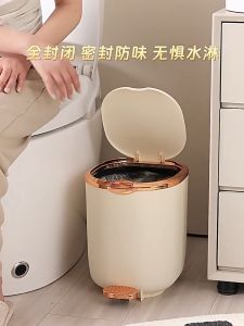 ครัวเรือนเท้าดำเนินการ 15L ถังขยะห้องน้ำ ห้องนั่งเล่น หอพัก ห้องน้ำ สำนักงานเท้ากดคู่