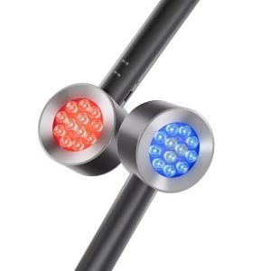 Red Light Therapy Infrared Lamp LED Blue Light Skin Care Anti Acne Scar Wrinkle Remover Device Dark