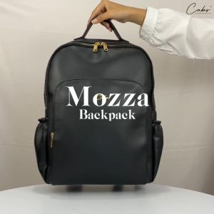 CABS POCKET - Tas Diapers Terbaru Tas Ransel Wanita Bahan Kulit Muat Laptop Kekinian - Mozza Backpack