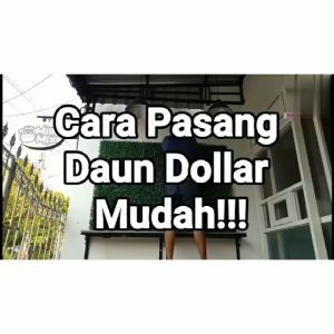 【COD】Artificial Wall Plant / Daun Dinding / Wall Grass suitable privacy for Garden Fence Outdoor fence and Pagar Indoor and outdoor decoration wedding decoration artificial grass mat 40 × 60cm