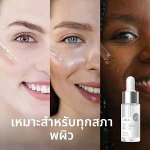 17ml Swiss Niacinamide Face Serum พร้อมกรดไฮยาลูโรนิกสําหรับ Anti Aging Whitening Moisturizing Hydrating Skin Care