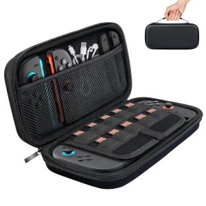 Timovo chuyển đổi 2 hộp đựng cứng EVA trường hợp bảo vệ tương thích với bộ chuyển đổi Nintendo 2 chuyển đổi 2 du lịch trường hợp cửa hàng 10 thẻ trò chơi hộp lưu trữ mang theo trường hợp với túi lưới cho chuyển đổi 2 phụ kiện