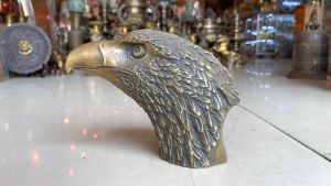 Đầu Chim Đại Bàng Bằng Đồng - DxRxC: 20x10x15cm - Nặng 2.1 kg Đúc Thủ Công Bằng Đồng Quà Tặng Phong Thủy Trang Trí Hoa Văn Chạm Tinh Xảo Kích Thước 20X10X15Cm Nặng 2.1Kg - Lazada