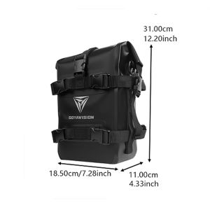 SOYAVISION Motorcycle Bag 8/10/12L Crash Bars Bumper Bag Multifunctional Waterproof Storage Tools Pack Riding Equipment Package