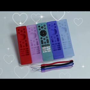 Pembukaan Cetakan 1:1 Sarung Silikon Remote TV Hisense Smart TV Remote TV Hisense Android TV ERF3A90 Ready 5 Warna Tahan Guncangan Lembut Anti-DeBu Anti-Selip Silicone Remote TV